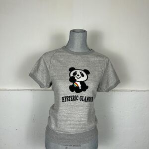 Y2K Hysteric Glamour Women's Grey T-shirt